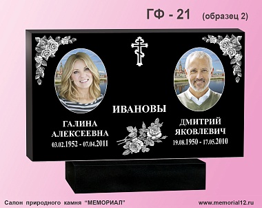 Памятники из гранита на могилу в Йошкар-Оле по доступной цене