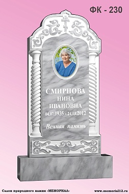 Памятники из мрамора на кладбище в Йошкар-Оле по доступной цене