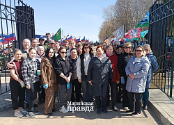 Субботник на Аллее Героев г. Йошкар-Олы
