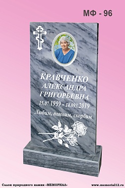 Памятники из мрамора на кладбище в Йошкар-Оле по доступной цене