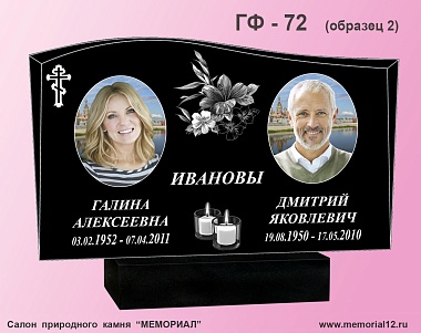 Памятники из гранита на могилу в Йошкар-Оле по доступной цене